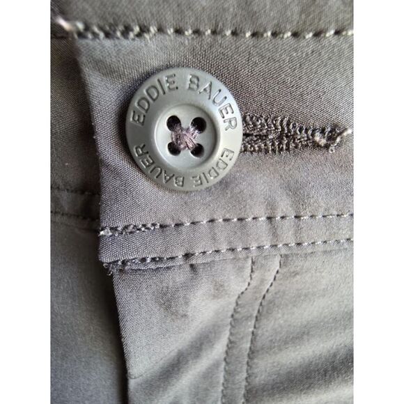 Eddie Bauer Skort Skirt Gray Adventurer Pockets Pickleball Golf Gorpcore Size 10 - Picture 6 of 11